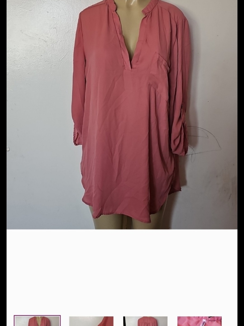 Love By Design Rose Pink Blouse